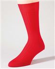 Pure Wool Red Ankle Socks